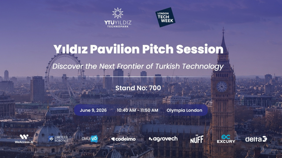 Join Us at the Yıldız Pavilion Pitch Session at London Tech Week 2026